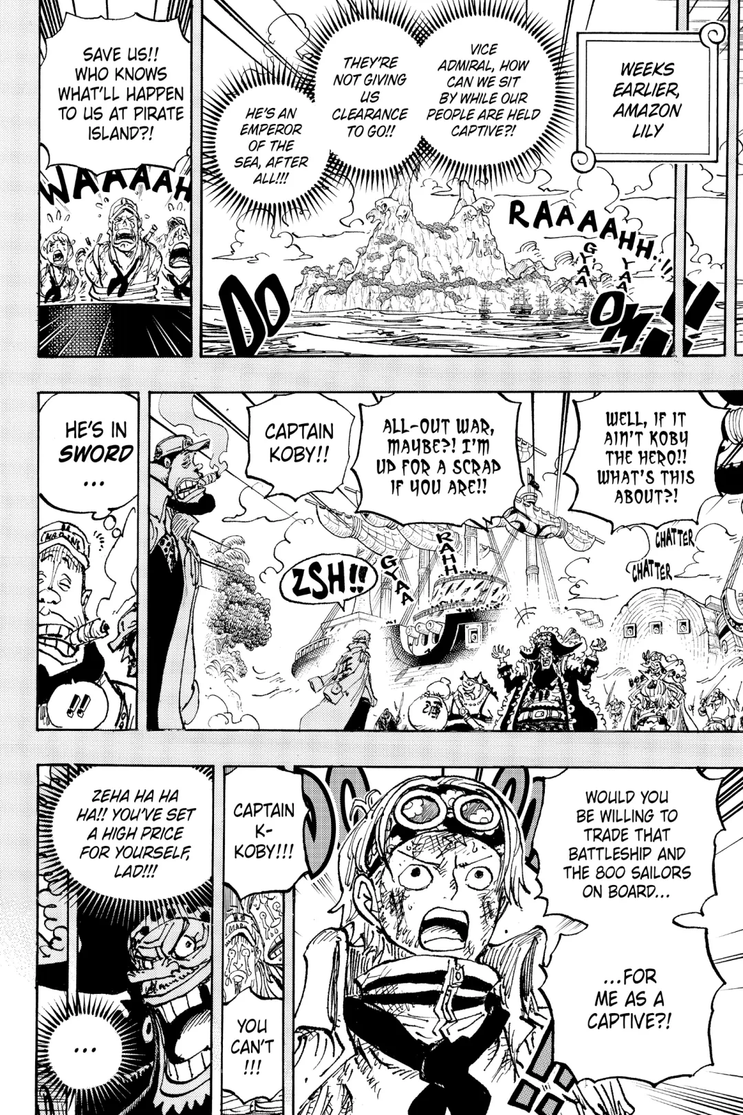 One Piece, Chapter 1088 image 03